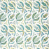 Malabar Vine fabric in peacock color - pattern number 5012340 - by Schumacher in the East Meets West collection