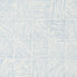 Katama wallpaper in blue on ivory color - pattern number 5012421 - by Schumacher in the Caroline Z Hurley II collection