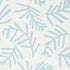 Tiah Cove wallpaper in blue leaf color - pattern number 5012451 - by Schumacher in the Caroline Z Hurley II collection