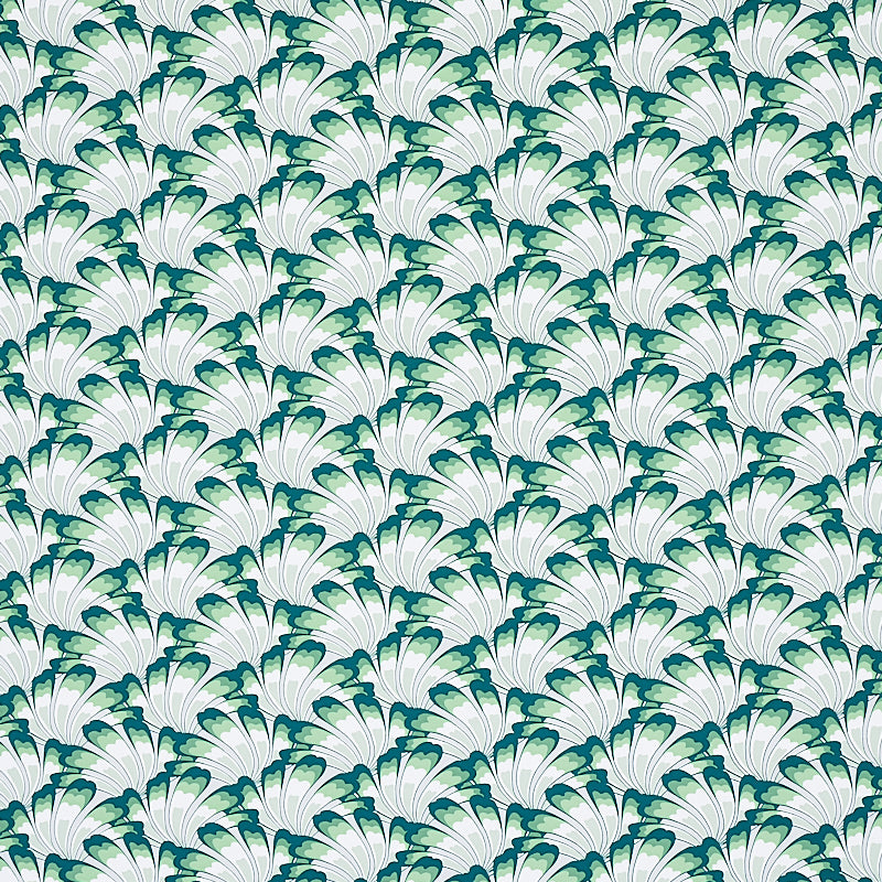 Gotham Swing fabric in sage color - pattern number 5012531 - by Schumacher in the Cristina Buckley collection