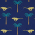 A Wild Desert Dream fabric in midnight color - pattern number 5012542 - by Schumacher in the Cristina Buckley collection