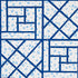Fancy Beast fabric in indigo color - pattern number 5012561 - by Schumacher in the Cristina Buckley collection