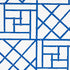 Trellis fabric in indigo color - pattern number 5012570 - by Schumacher in the Cristina Buckley collection