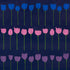 Edie fabric in electric jewel color - pattern number 5012580 - by Schumacher in the Cristina Buckley collection