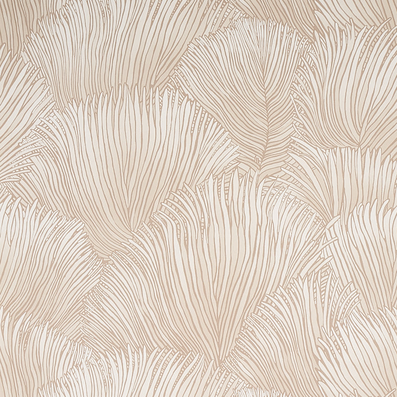 Fondale wallpaper in ivory color - pattern number 5012650 - by Schumacher in the Mystique collection
