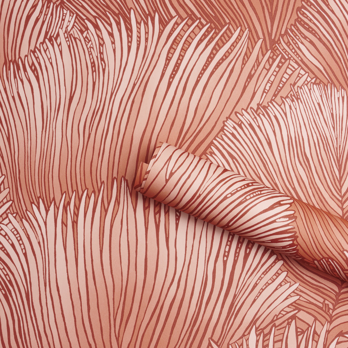 Fondale Wallpaper in pink color - pattern number 5012654 - by Schumacher in the Perennial Favorites collection