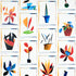 Botanicals wallpaper in spectrum multi color - pattern number 5012690 - by Schumacher in the Peg Norriss collection