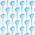 Topiary wallpaper in bluebell color - pattern number 5012701 - by Schumacher in the Peg Norriss collection