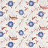 Floralia Sisal wallpaper in parchment color - pattern number 5012830 - by Schumacher in the Cabana collection