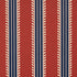 Etruscan Stripe wallpaper in red and blue color - pattern number 5012852 - by Schumacher in the Cabana collection