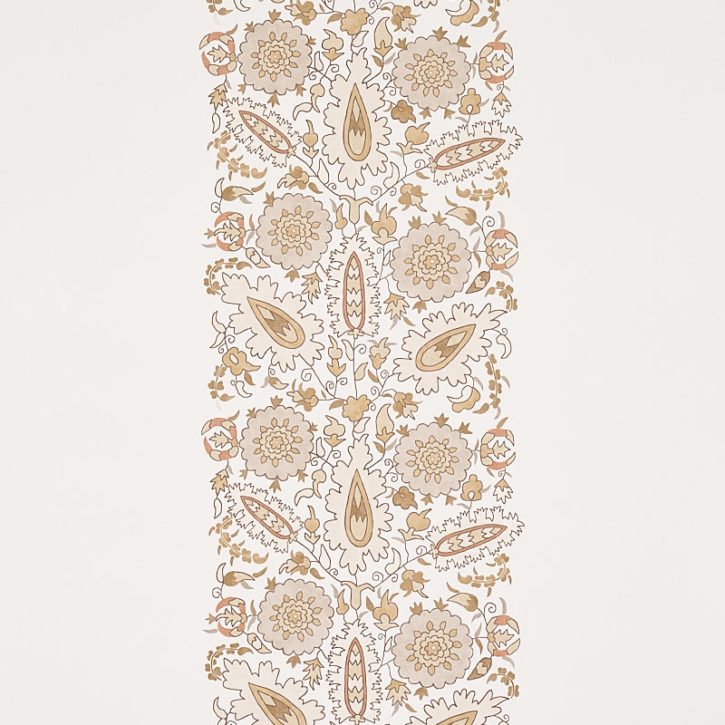 Anatolia wallpaper in natural color - pattern number 5012871 - by Schumacher in the Cabana collection