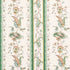 Elena Paisley Stripe wallpaper in green color - pattern number 5012890 - by Schumacher in the Cabana collection