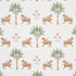 Tiger Palm wallpaper in crimson color - pattern number 5012922 - by Schumacher in the Mystique collection