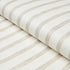Textured Linen Stripe wallpaper in white color - pattern number 5013020 - by Schumacher in the Textured Wallcoverings and Printed Grasscloths collection