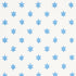 Astral wallpaper in blue color - pattern number 5013141 - by Schumacher in the Hobe Erwin collection