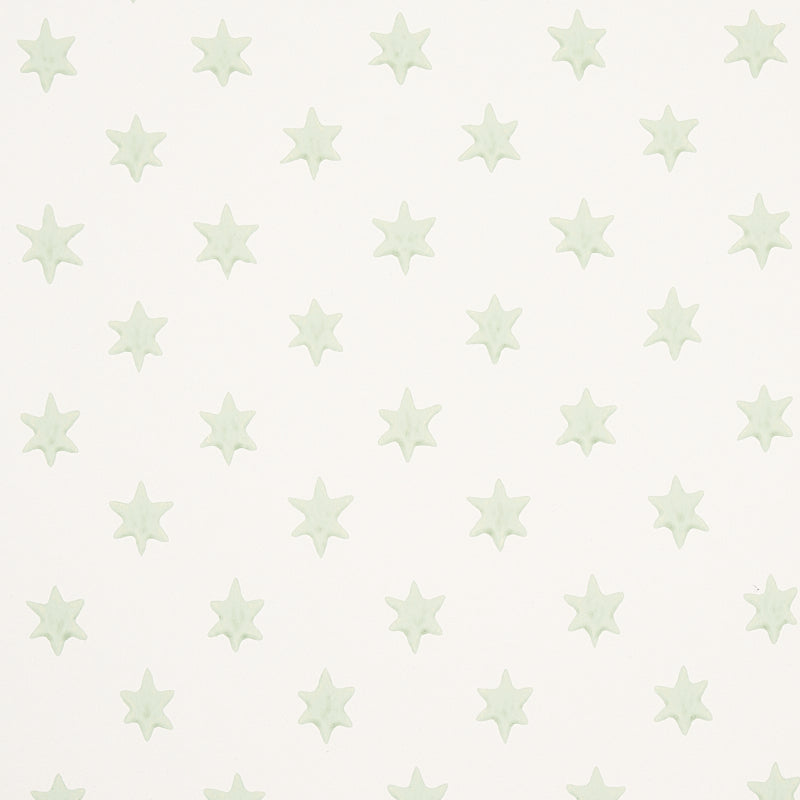 Astral wallpaper in green color - pattern number 5013142 - by Schumacher in the Hobe Erwin collection
