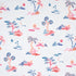 Valletta wallpaper in sky and pink color - pattern number 5013520 - by Schumacher in the Happy Menocal collection
