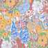 Fairie Garden wallpaper in yellow and ivory color - pattern number 5013541 - by Schumacher in the Clements Ribeiro collection