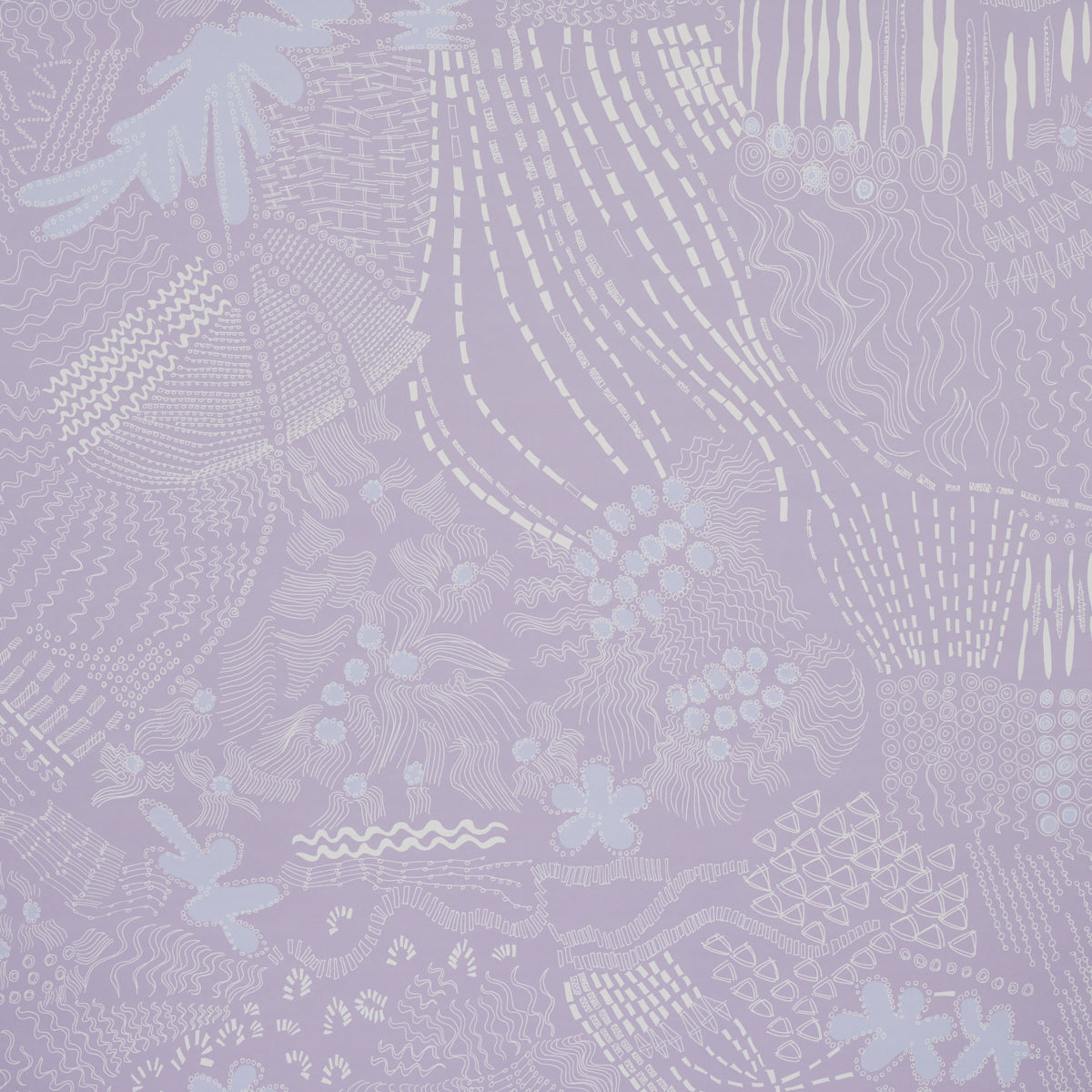 Haven wallpaper in lilac color - pattern number 5013562 - by Schumacher in the Clements Ribeiro collection