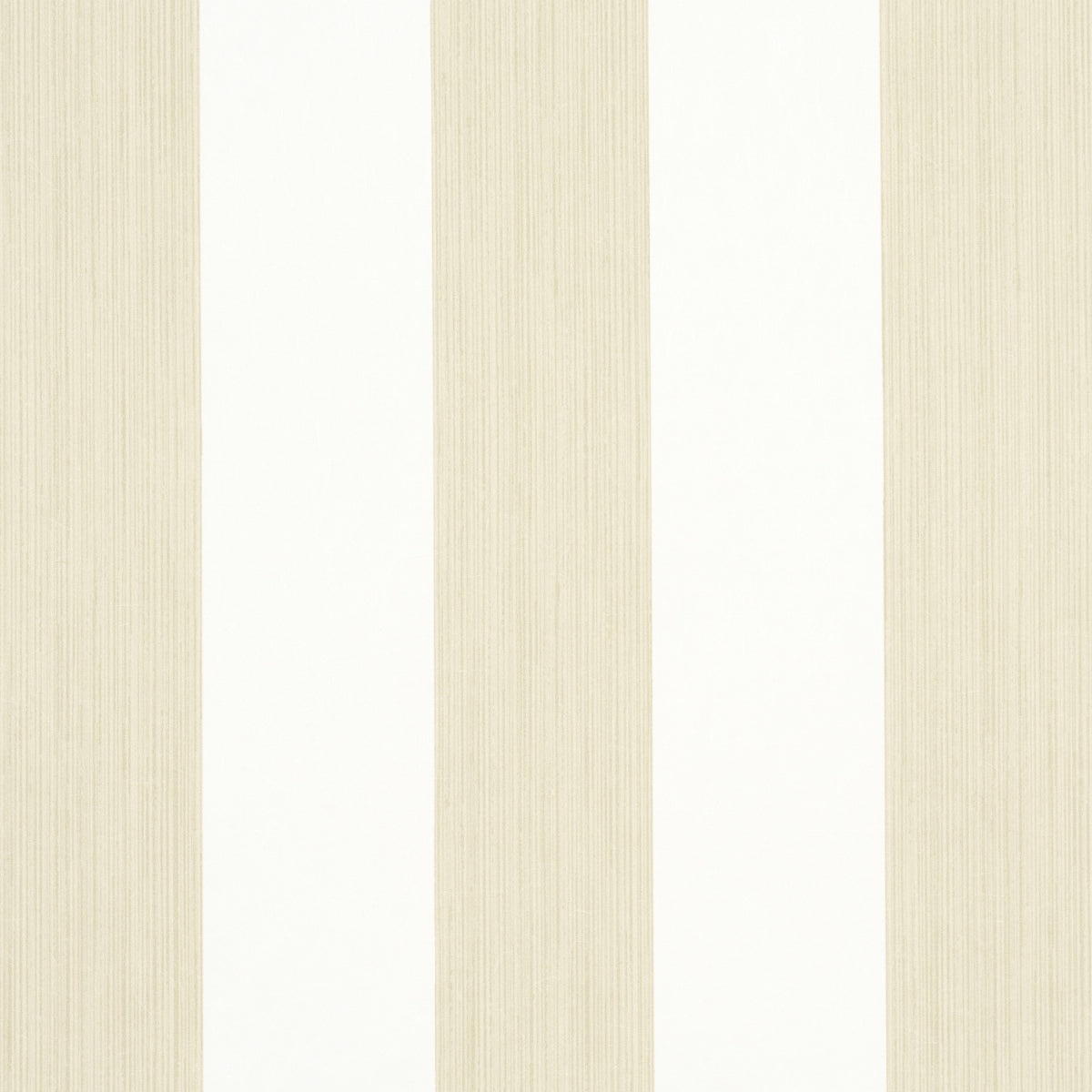 Edwin Stripe Wide wallpaper in straw color - pattern number 5013625 - by Schumacher in the Perennial Favorites collection