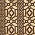 Zanzibar Trellis Mylar wallpaper in gold mylar color - pattern number 5013640 - by Schumacher in the Moon River collection