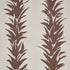 White Lotus fabric in cocoa color - pattern number 5013665 - by Schumacher in the Backdrop I collection