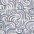 New Beat fabric in blue and green color - pattern number 5013690 - by Schumacher in the Backdrop I collection