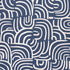 New Beat fabric in dark blue color - pattern number 5013691 - by Schumacher in the Backdrop I collection