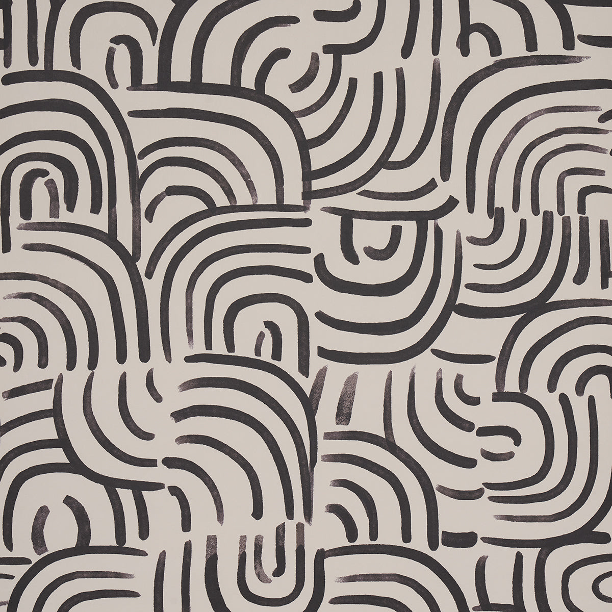 New Beat wallpaper in carbon color - pattern number 5013695 - by Schumacher in the Backdrop I collection