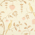 Wisteria Sisal wallpaper in amber and rose color - pattern number 5013701 - by Schumacher in the Textured Wallcoverings and Printed Grasscloths collection