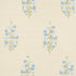 Josepha Sisal wallpaper in blue color - pattern number 5013710 - by Schumacher in the Jacaranda collection