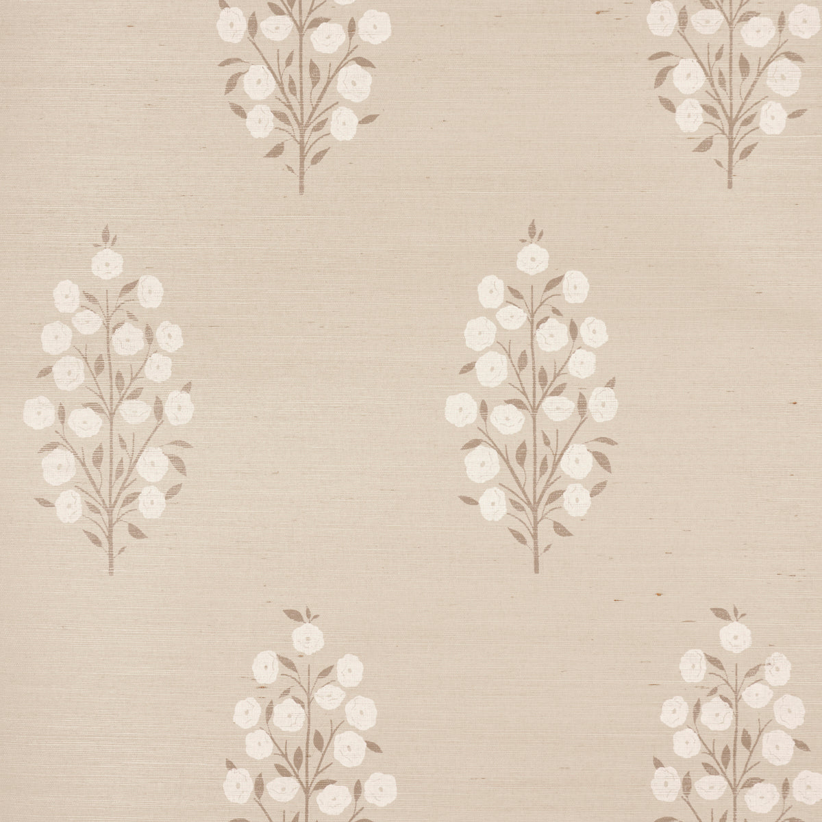Josepha Sisal wallpaper in neutral color - pattern number 5013711 - by Schumacher in the Jacaranda collection