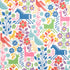 Lupita wallpaper in vibrant multi color - pattern number 5013762 - by Schumacher in the Moon River collection