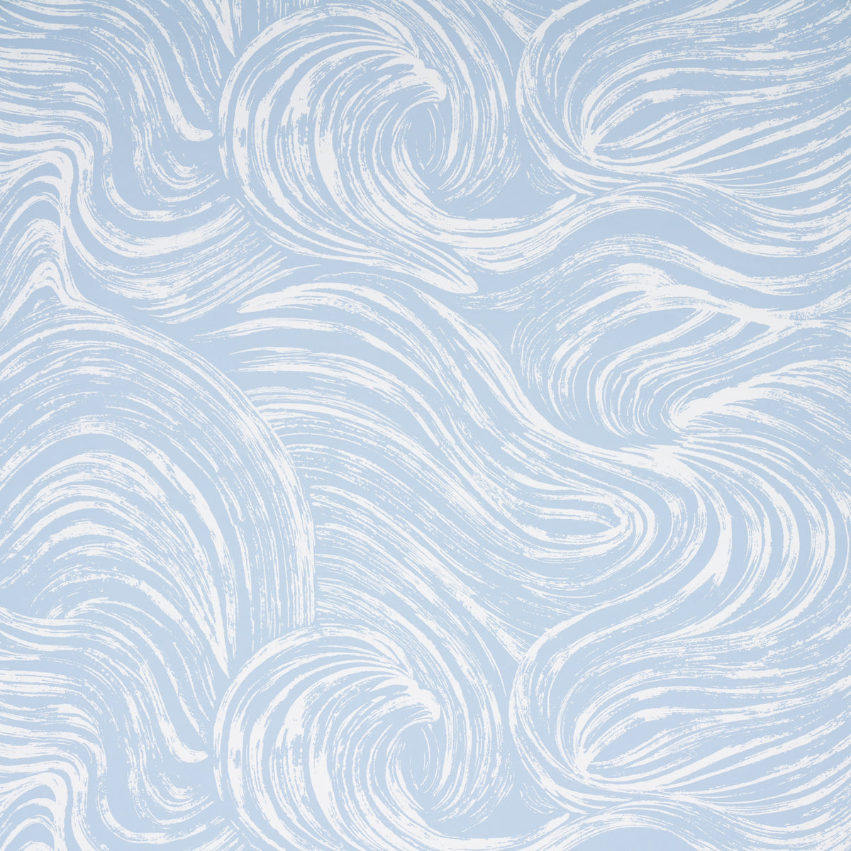 Shio wallpaper in sky color - pattern number 5013850 - by Schumacher in the Full Bloom collection