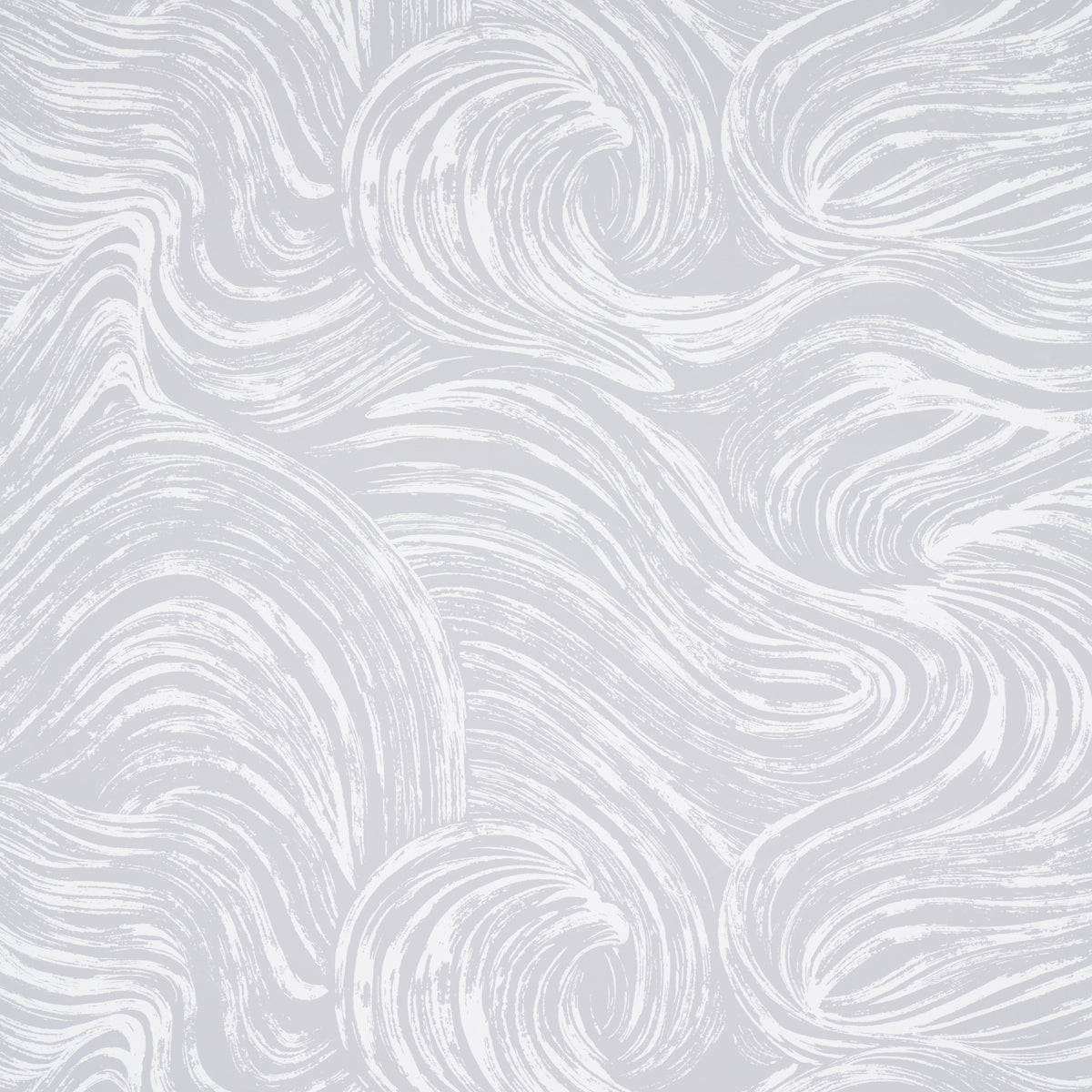 Shio wallpaper in grey color - pattern number 5013852 - by Schumacher in the Full Bloom collection