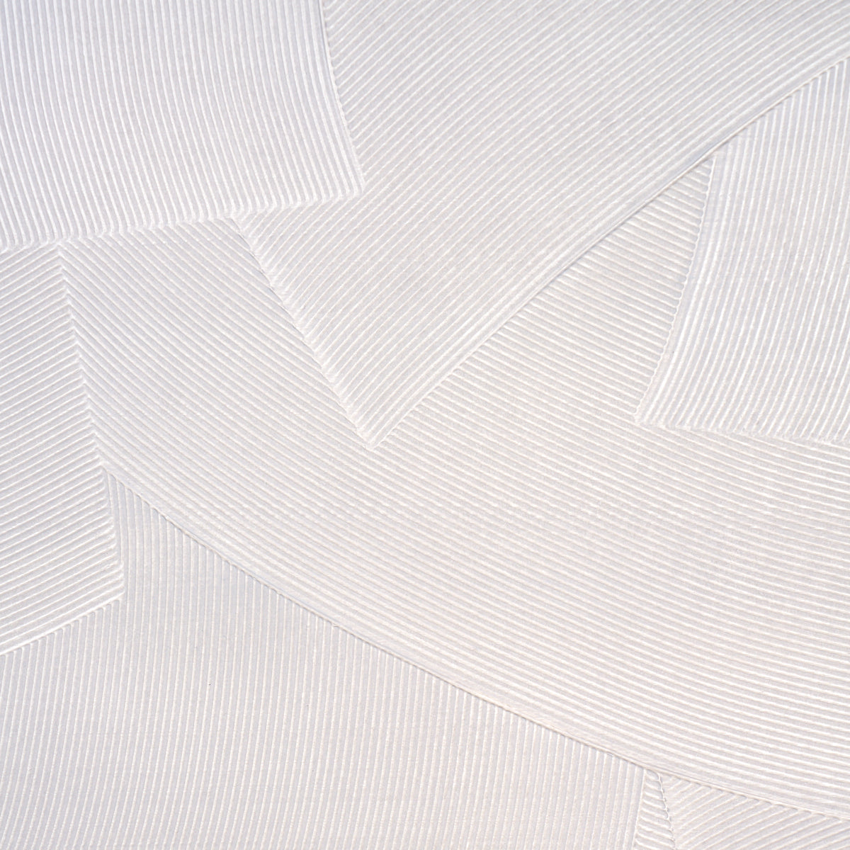 Hand Combed Plaster Wallpaper in birch color - pattern number 5013953 - by Schumacher in the David Kaihoi collection