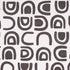 Threshold fabric in carbon color - pattern number 5014010 - by Schumacher in the Hadiya Williams collection