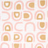 Threshold fabric in salt and ochre color - pattern number 5014012 - by Schumacher in the Hadiya Williams collection