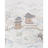 Coromandel Panel Set fabric in alabaster color - pattern number 5014160 - by Schumacher in the Panels Collection collection