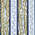 Night At The Opera wallpaper in deep blue and olive color - pattern number 5014180 - by Schumacher in the Backdrop II collection