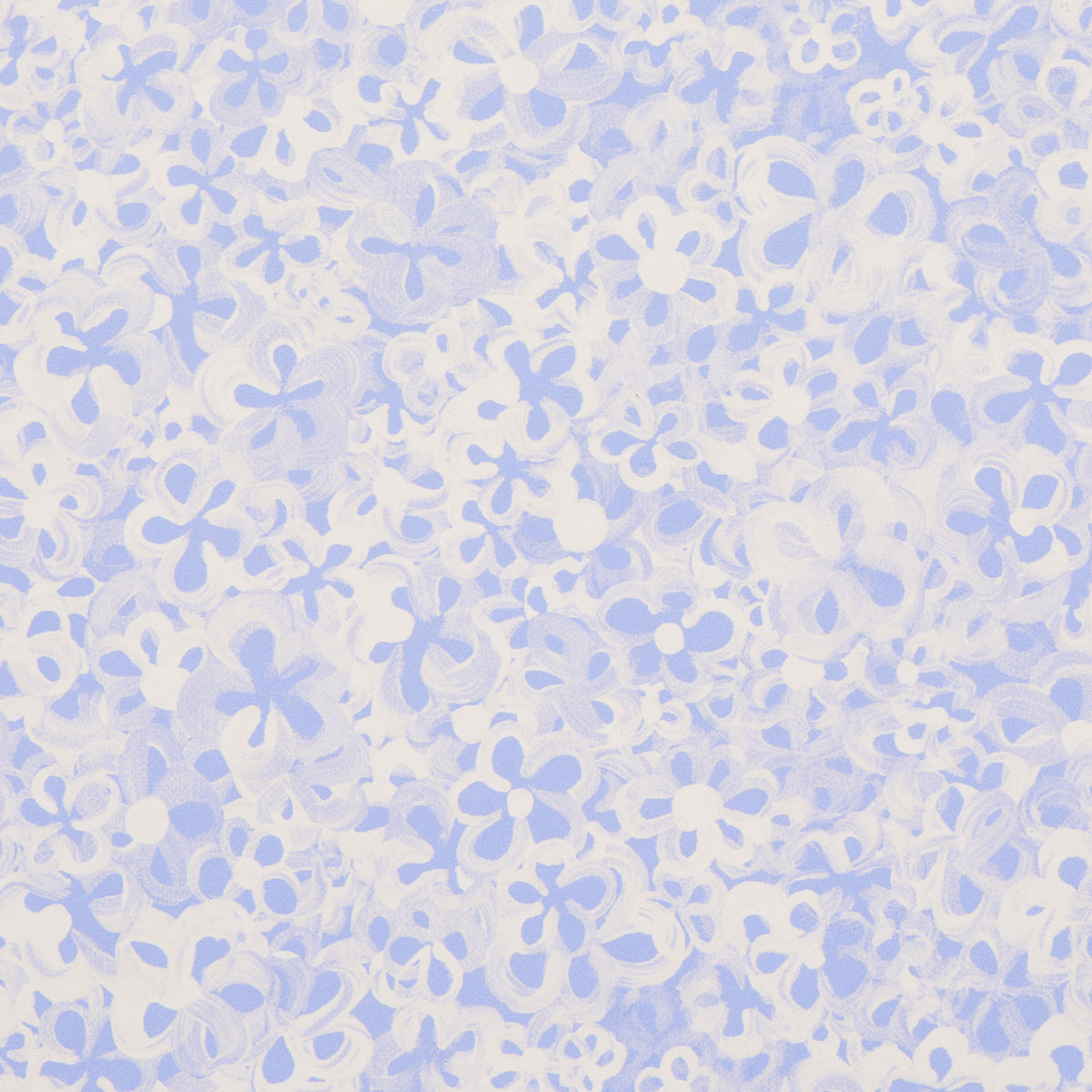 Superbloom wallpaper in cornflower color - pattern number 5014200 - by Schumacher in the Backdrop II collection