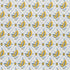 Basile Trellis wallpaper in yellow and blue color - pattern number 5014230 - by Schumacher in the New Traditional Provencal collection