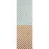 Gambit Panel wallpaper in teal and earthy brown color - pattern number 5014260 - by Schumacher in the Backdrop II collection