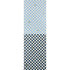 Gambit Panel wallpaper in sky and deep navy color - pattern number 5014261 - by Schumacher in the Backdrop II collection