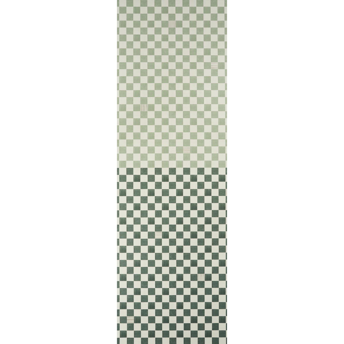 Gambit Panel wallpaper in sage and deep green color - pattern number 5014262 - by Schumacher in the Backdrop II collection