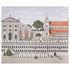 Piazza Firenze Panel Set wallpaper in document color - pattern number 5014300 - by Schumacher in the Johnson Hartig for Libertine collection