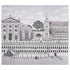 Piazza Firenze Panel Set wallpaper in grisaille color - pattern number 5014301 - by Schumacher in the Johnson Hartig for Libertine collection