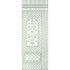 Bamboo Trellis Panel A wallpaper in green color - pattern number 5014390 - by Schumacher in the Marie Anne Oudejans collection