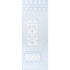Bamboo Trellis Panel A wallpaper in blue color - pattern number 5014391 - by Schumacher in the Marie Anne Oudejans collection