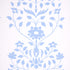 Jaipur Mughal Flower wallpaper in blue color - pattern number 5014460 - by Schumacher in the Marie Anne Oudejans collection